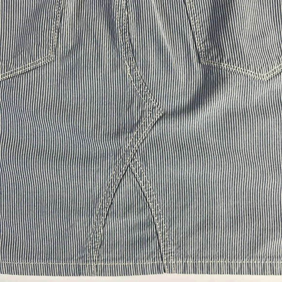 Tommy Hilfiger Striped Mini Skirt Size 10 Blue White - Picture 8 of 12
